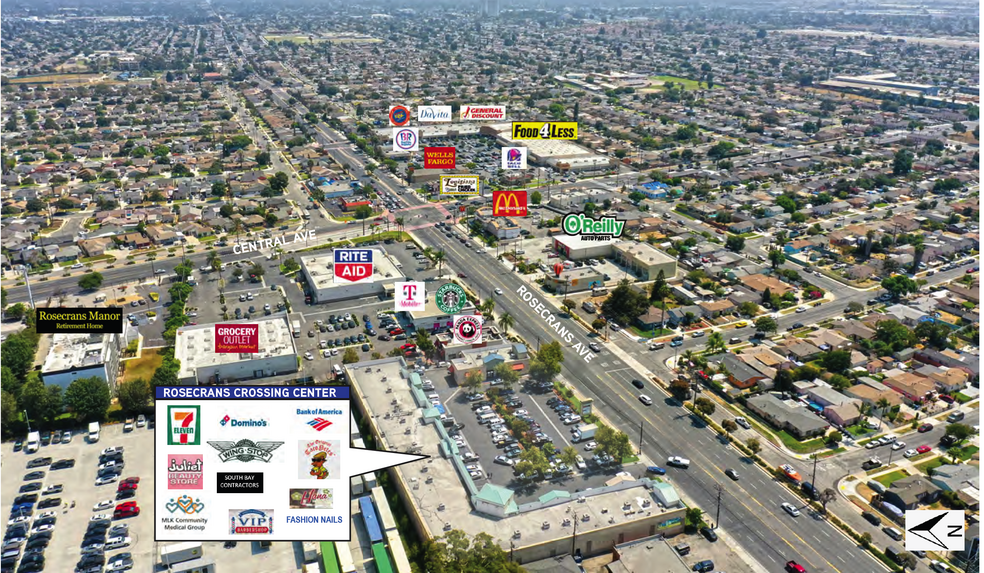 2215 W Rosecrans Ave, Compton, CA en alquiler - Foto del edificio - Imagen 2 de 11