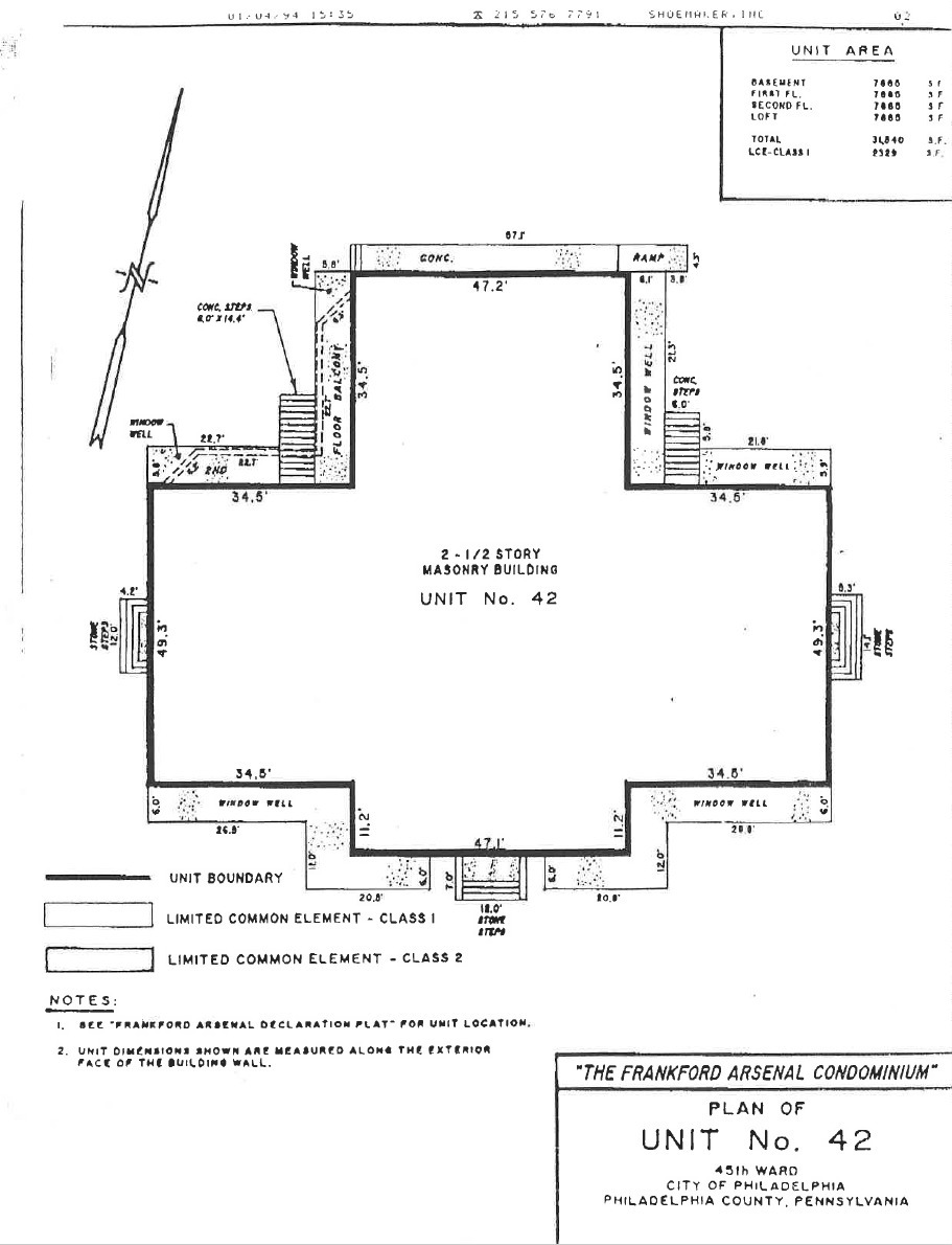 2275 Bridge St, Philadelphia, PA en alquiler Plano de la planta- Imagen 1 de 1