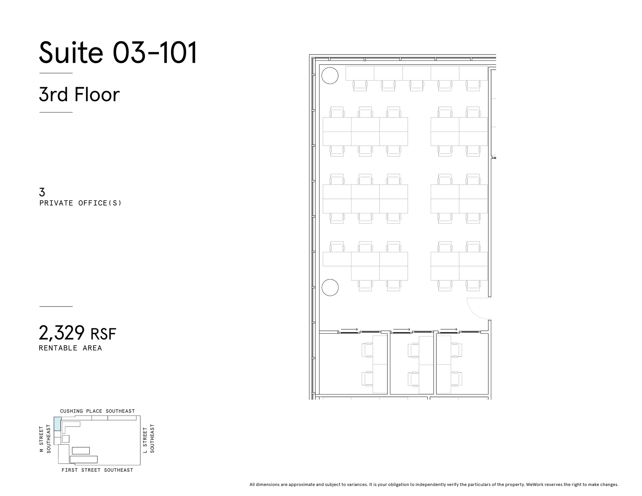 80 M St SE, Washington, DC en alquiler Plano de la planta- Imagen 1 de 1