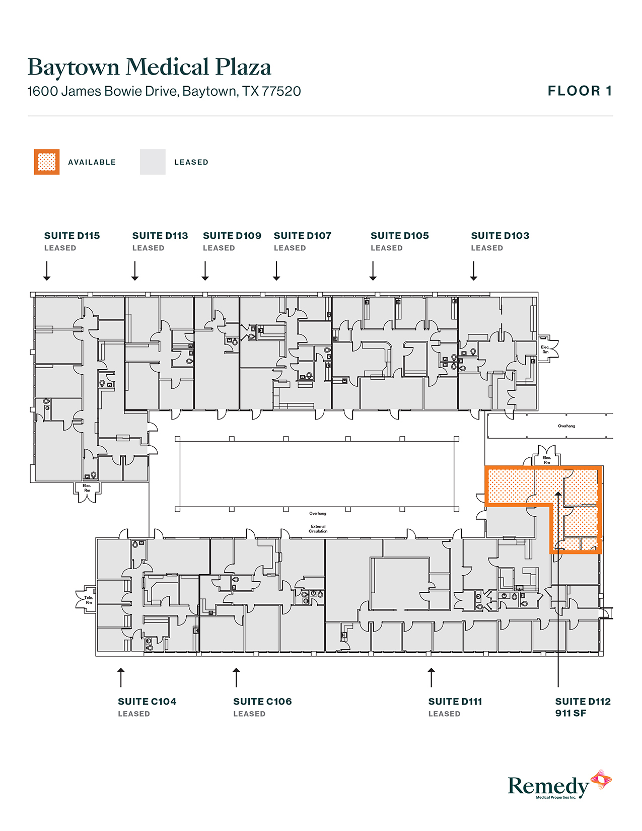 1610 James Bowie Dr, Baytown, TX en alquiler Plano de la planta- Imagen 1 de 1