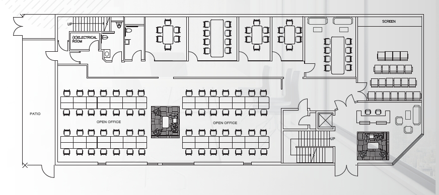 1622 N Highland Ave, Los Angeles, CA en alquiler Plano de la planta- Imagen 1 de 1