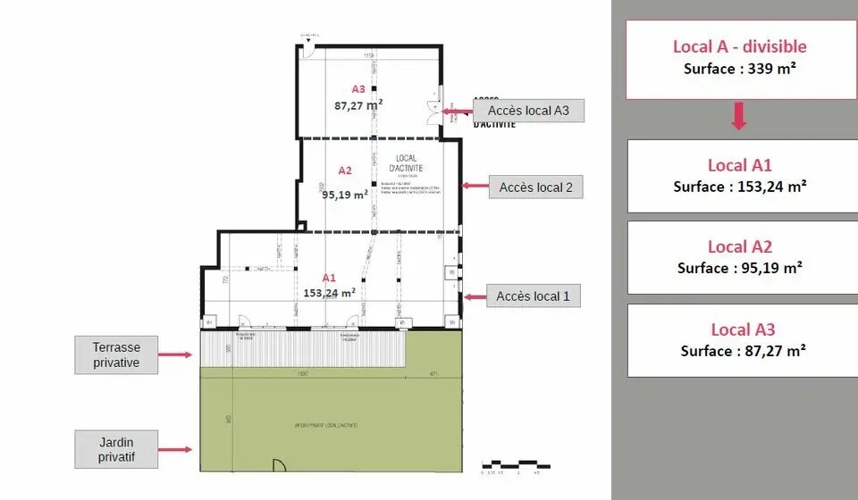 Local en Toulouse en venta - Foto del edificio - Imagen 3 de 3