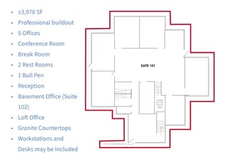 1128 E Greenway St, Mesa, AZ en alquiler Plano de la planta- Imagen 1 de 1