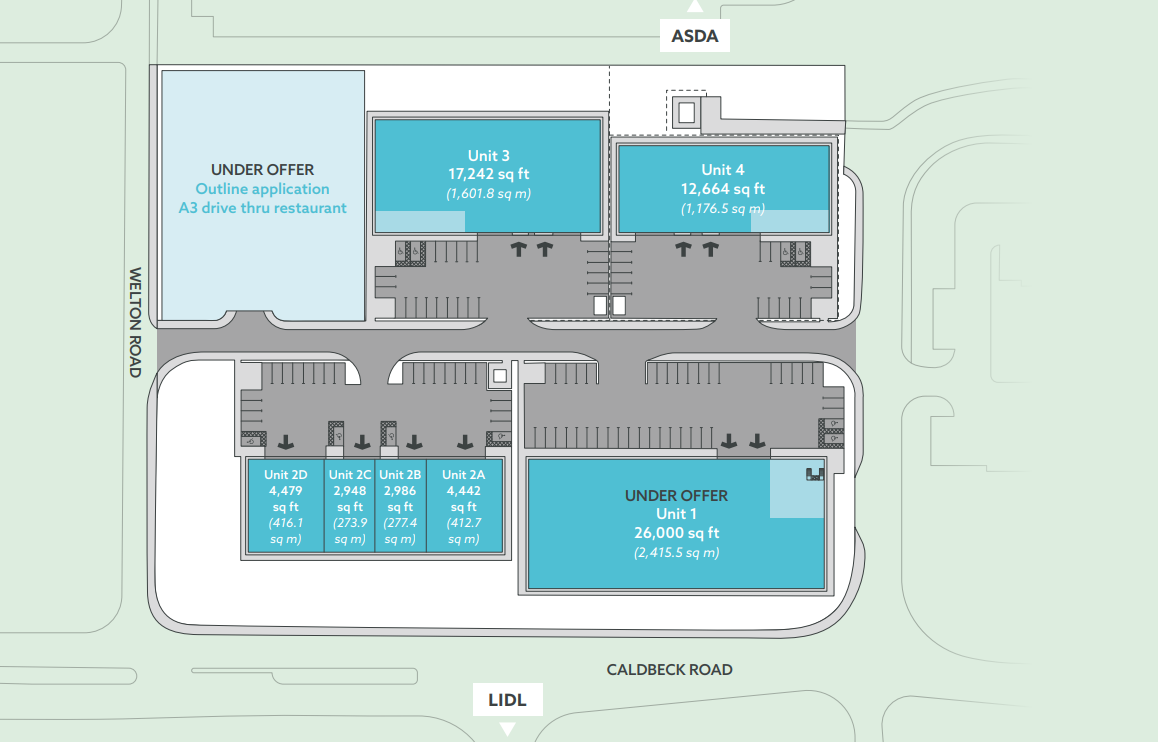 2D Welton Rd, Bromborough, MSY CH62 3PN - Unidad 2A -  - Plano de la planta - Image 1 of 1