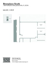 1300 Riverplace Blvd, Jacksonville, FL en alquiler Plano de la planta- Imagen 1 de 1