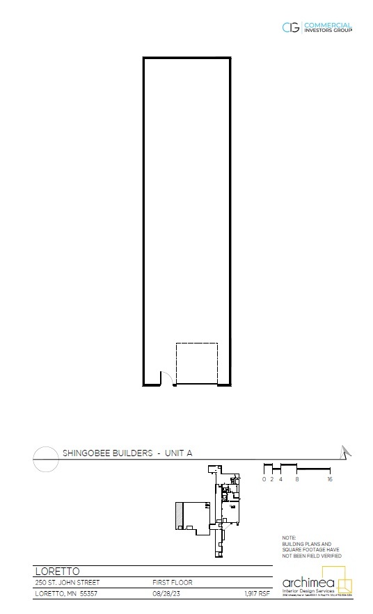 250 St. John St, Loretto, MN en alquiler Plano de la planta- Imagen 1 de 1