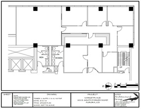 3025 S Parker Rd, Aurora, CO en alquiler Plano de la planta- Imagen 1 de 1