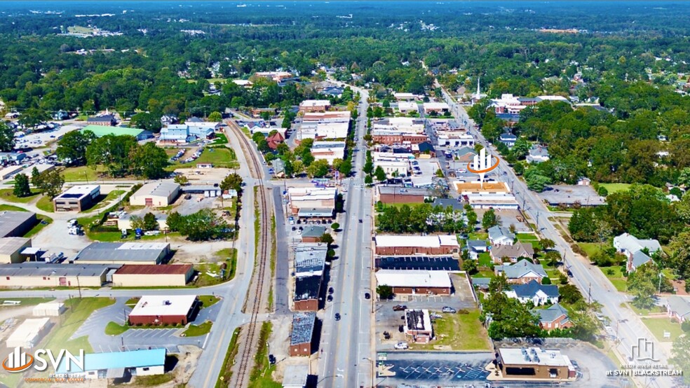 200 S Weston St, Fountain Inn, SC en alquiler - Vista aérea - Imagen 3 de 4