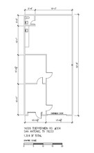 14309 Toepperwein Rd, San Antonio, TX en alquiler Plano de la planta- Imagen 1 de 1