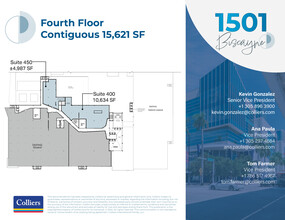 1501 Biscayne Blvd, Miami, FL en alquiler Plano de la planta- Imagen 1 de 1