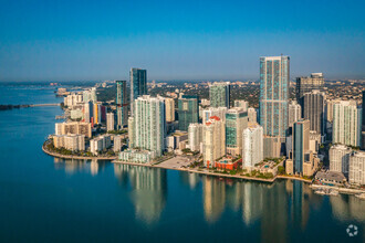 1111 Brickell Ave, Miami, FL - VISTA AÉREA  vista de mapa