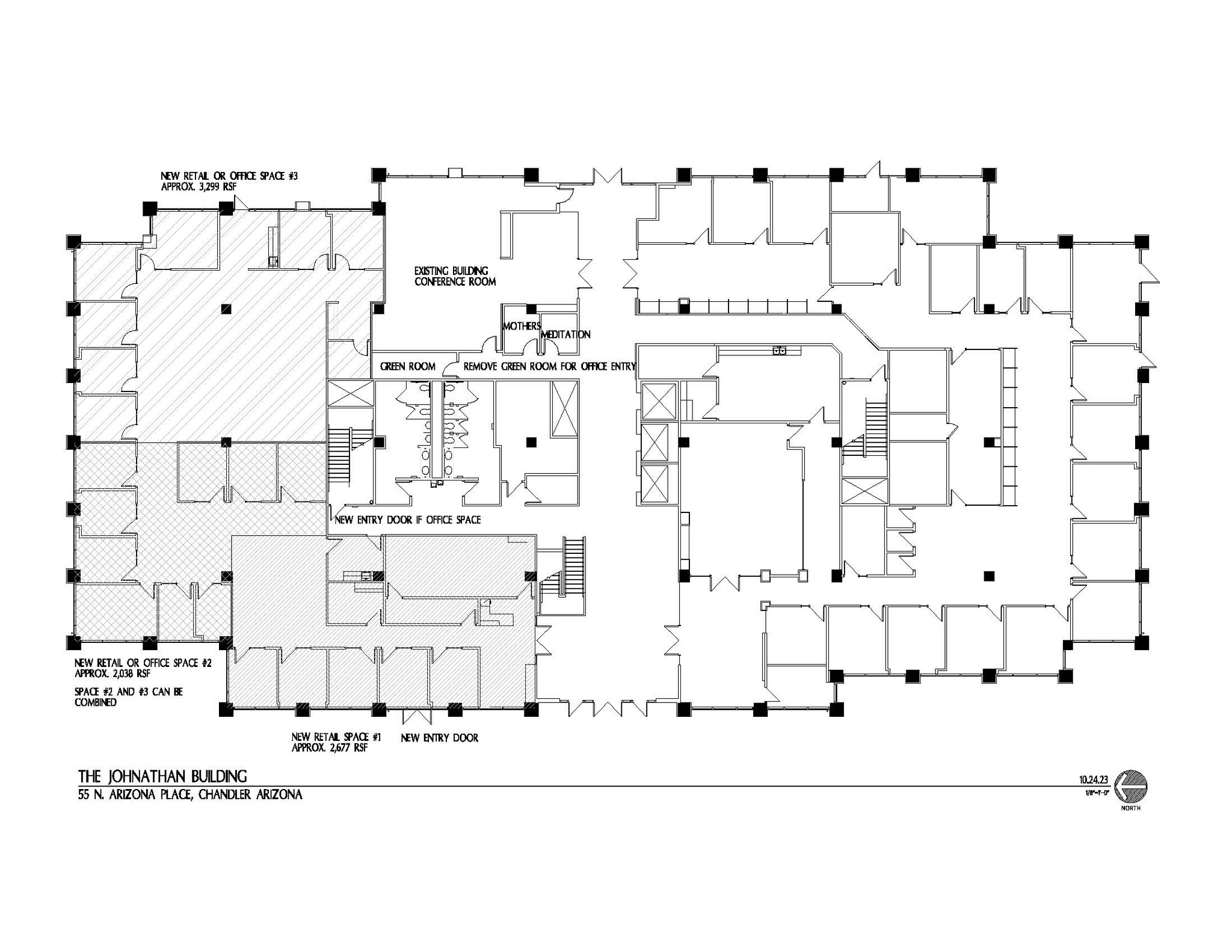 55 N Arizona Pl, Chandler, AZ en alquiler Plano de la planta- Imagen 1 de 1