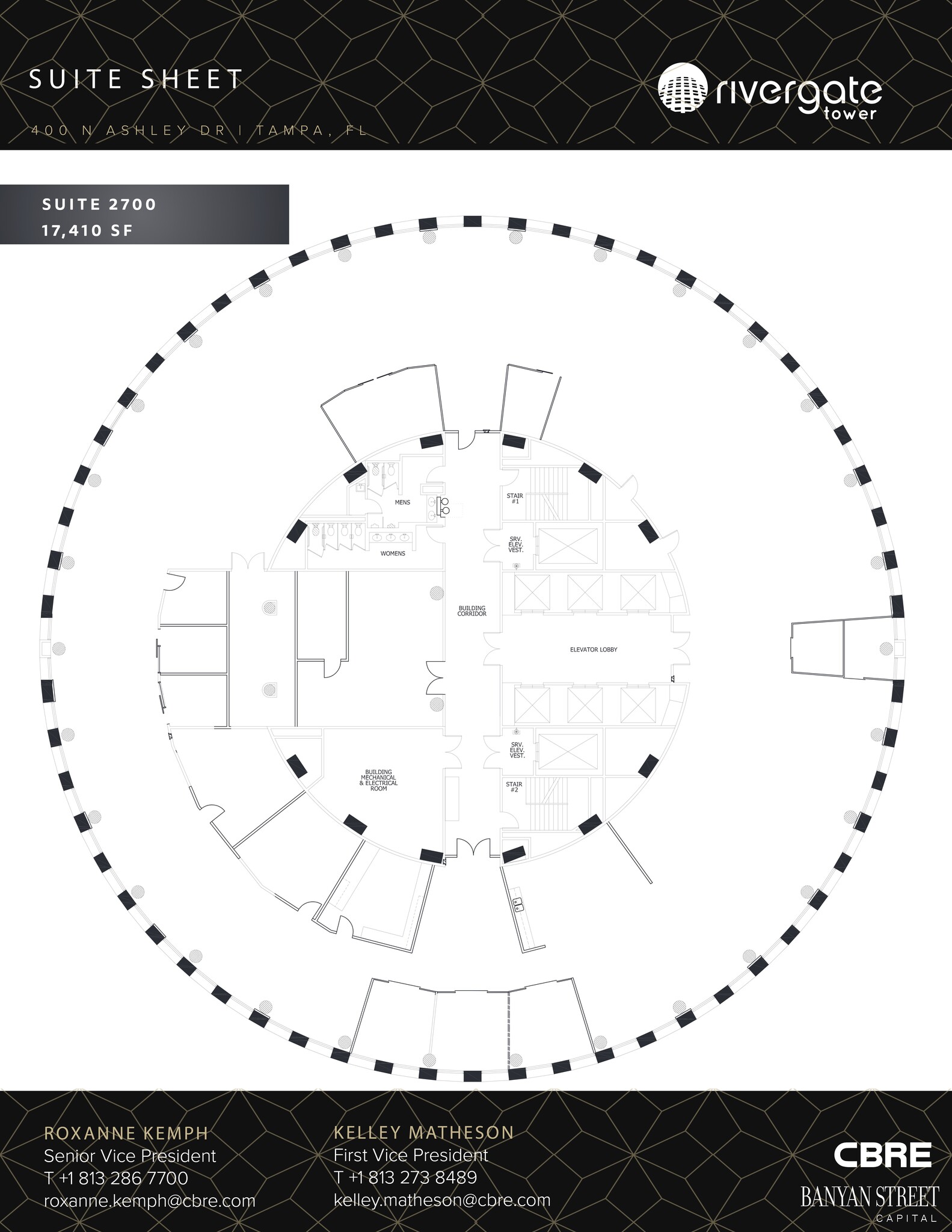 400 N Ashley Dr, Tampa, FL en alquiler Plano del sitio- Imagen 1 de 1