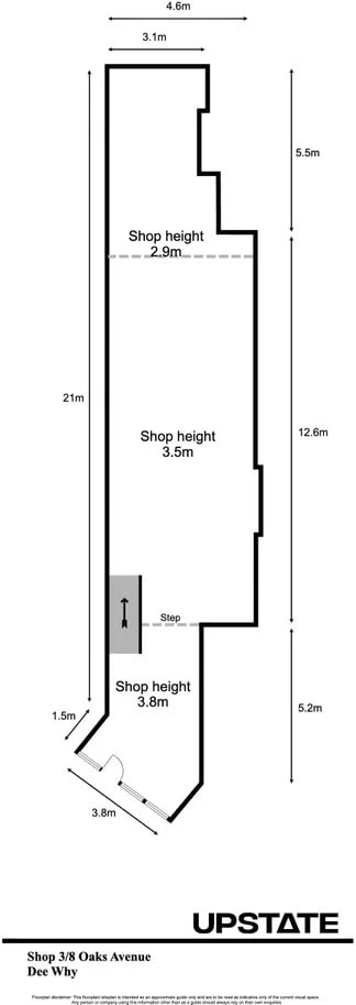 6 Oaks Road, Dee Why en alquiler Plano de la planta- Imagen 1 de 6