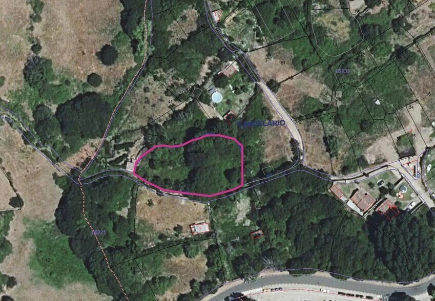 Terreno en Candelario en venta - Plano de la planta - Imagen 1 de 4