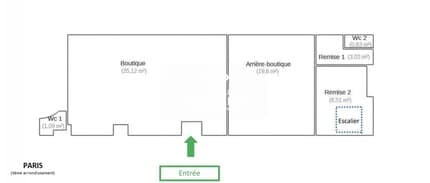 10 Rue De Lesdiguières, Paris en alquiler Plano de la planta- Imagen 2 de 2