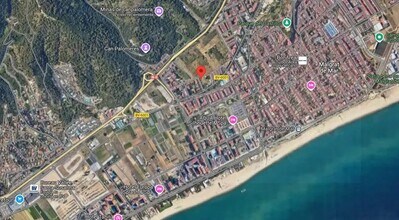 Malgrat de Mar, BAR - Aérea  vista de mapa