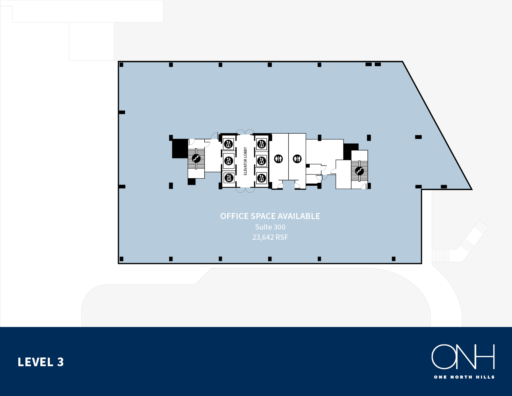 4000 Center At North Hills St, Raleigh, NC en alquiler Plano de la planta- Imagen 1 de 1