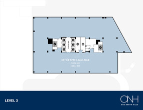 4000 Center At North Hills St, Raleigh, NC en alquiler Plano de la planta- Imagen 1 de 1