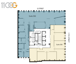 1100 G St NW, Washington, DC en alquiler Plano de la planta- Imagen 1 de 1