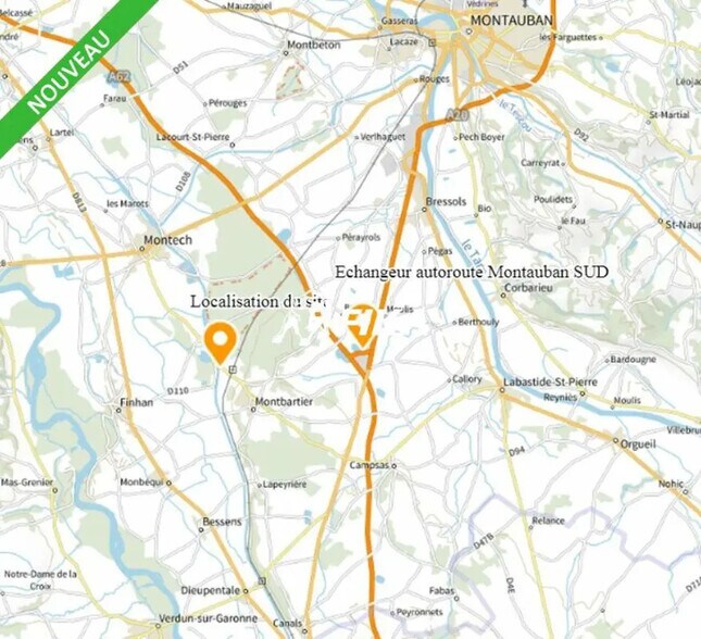 Terreno en Montbartier en venta - Foto del edificio - Imagen 3 de 4