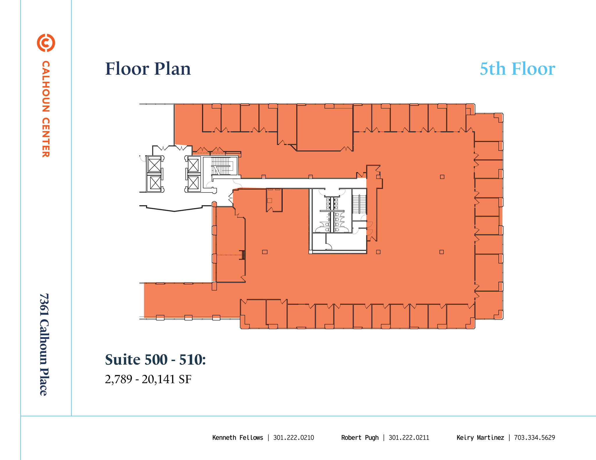 7361 Calhoun Pl, Rockville, MD en alquiler Plano de la planta- Imagen 1 de 1