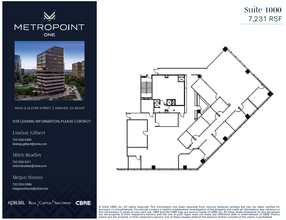 4600 S Ulster St, Denver, CO en alquiler Plano de la planta- Imagen 1 de 1