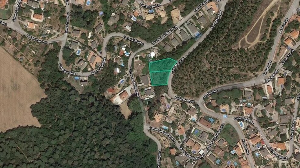 Carrer Montgat, 9, Dosrius, Barcelona en venta - Vista aérea - Imagen 2 de 3