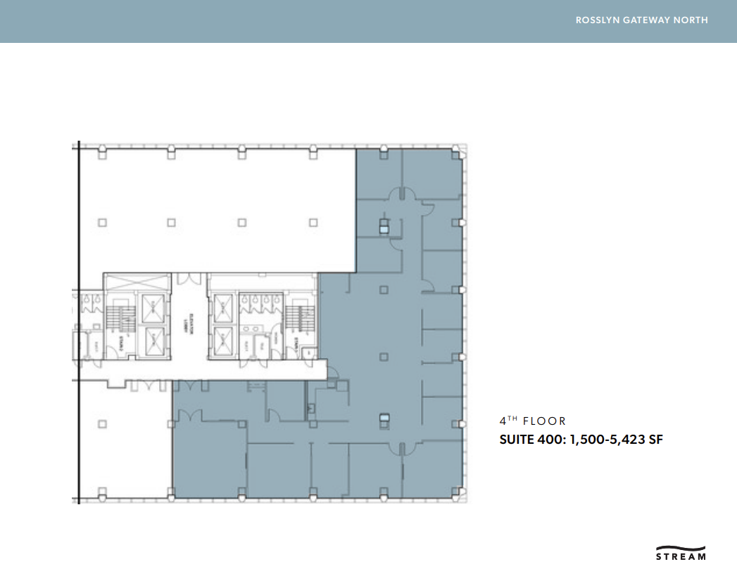 1911 N Fort Myer Dr, Arlington, VA en alquiler Plano de la planta- Imagen 1 de 1