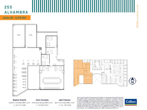 255 Alhambra Cir, Coral Gables, FL en alquiler Plano de la planta- Imagen 1 de 3