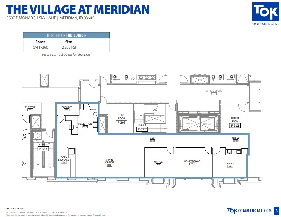 3200 E Fairview Ave, Meridian, ID en alquiler Plano de la planta- Imagen 1 de 1