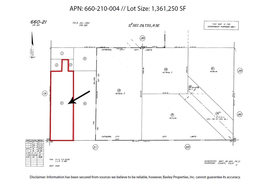 Varner Rd & East Of Palm Drive, Cathedral City, CA en venta - Plano de solar - Imagen 2 de 2