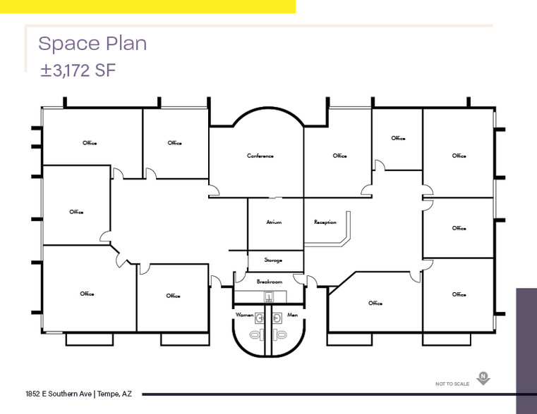 1852 E Southern Ave, Tempe, AZ en venta - Plano de la planta - Imagen 3 de 3