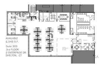 2 Enterprise Dr, Shelton, CT en alquiler Plano de la planta- Imagen 1 de 1