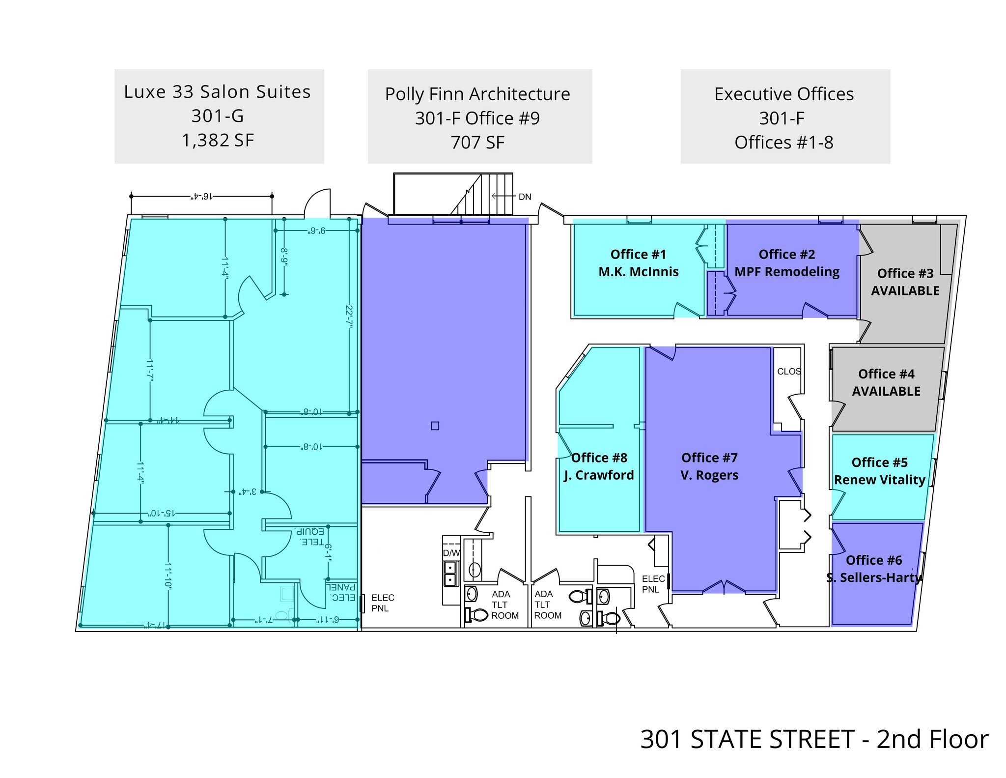 301 State St, Greensboro, NC en alquiler Plano del sitio- Imagen 1 de 1