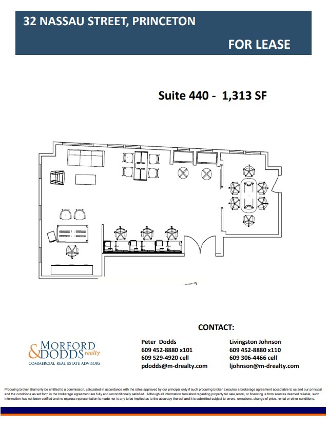 32 Nassau St, Princeton, NJ en alquiler Plano de la planta- Imagen 1 de 1