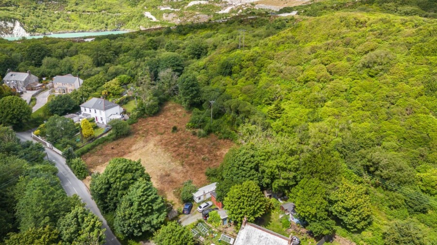 Carbean, St Austell en venta - Vista aérea - Imagen 3 de 3