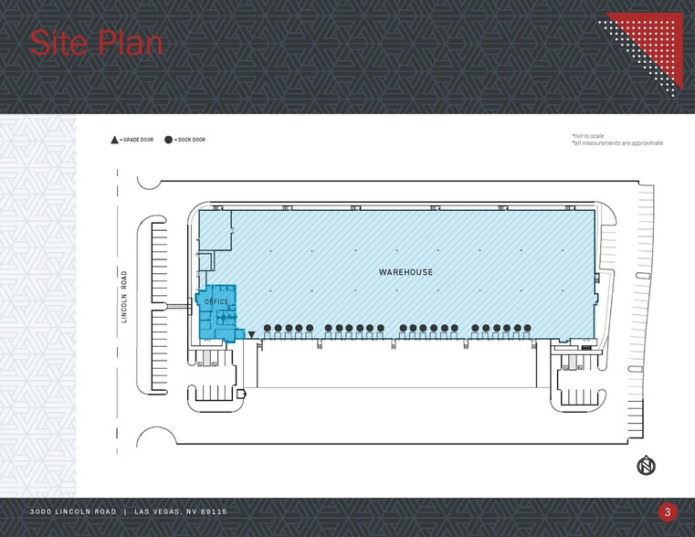 3000 Lincoln Rd, Las Vegas, NV en alquiler - Plano del sitio - Imagen 2 de 16