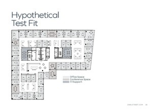 2100 L St NW, Washington, DC en alquiler Plano de la planta- Imagen 2 de 5