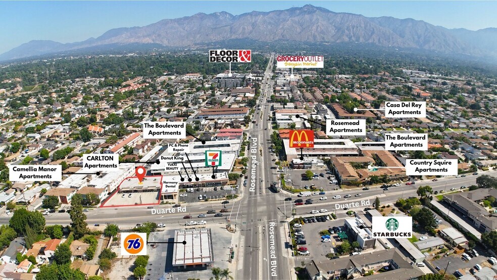 8951-8955 Duarte Rd, San Gabriel, CA en alquiler - Foto del edificio - Imagen 2 de 24