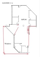 13747 Montfort Dr, Dallas, TX en alquiler Plano de la planta- Imagen 2 de 3