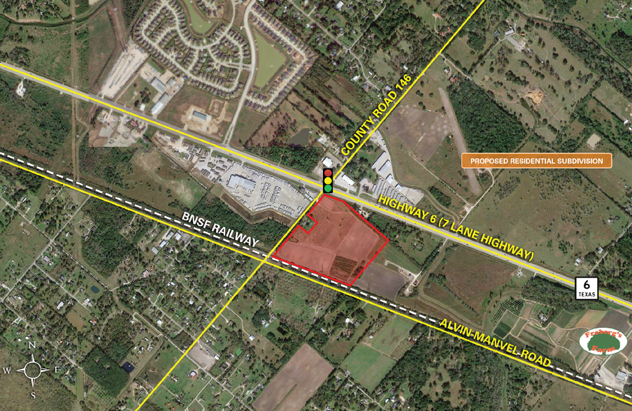 0 County Road 146, Alvin, TX en venta - Foto del edificio - Imagen 2 de 4