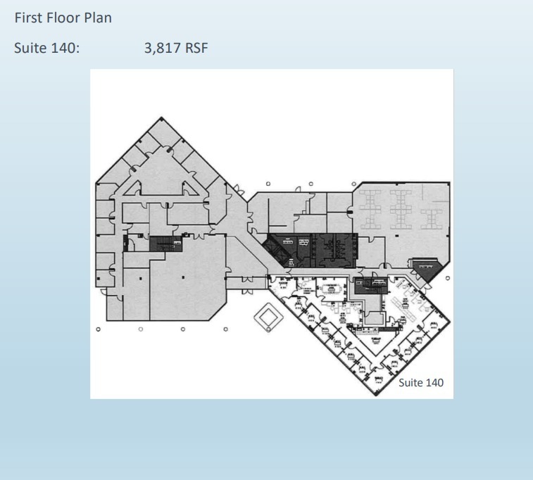 3702 Pender Dr, Fairfax, VA en alquiler Plano de la planta- Imagen 1 de 1