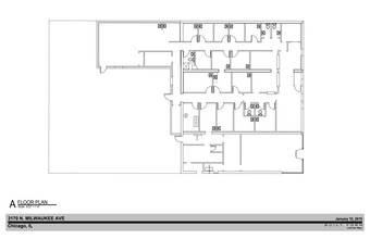 3170-3174 N Milwaukee Ave, Chicago, IL en alquiler Plano de la planta- Imagen 2 de 2