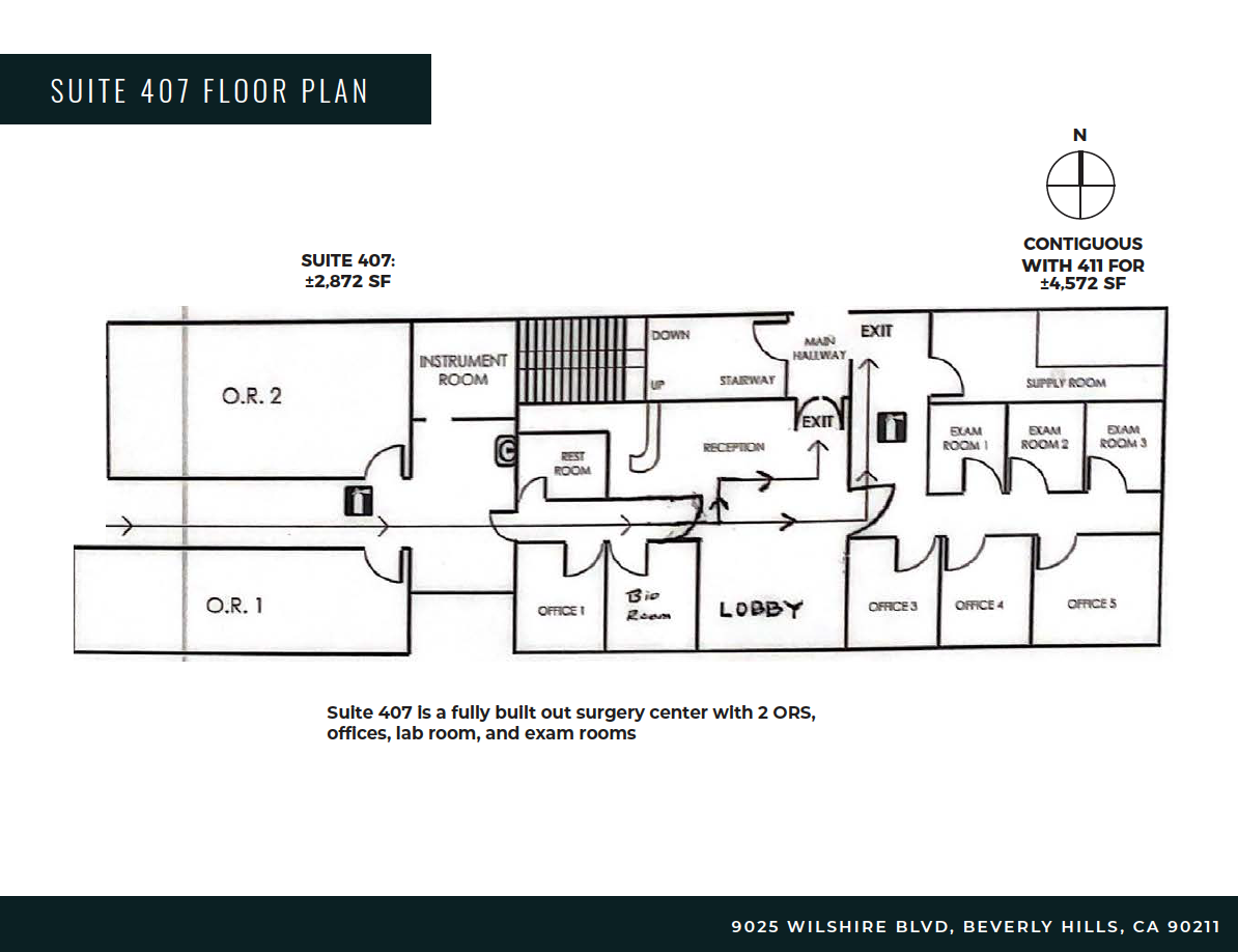 9025 Wilshire Blvd, Beverly Hills, CA en alquiler Plano de la planta- Imagen 1 de 12