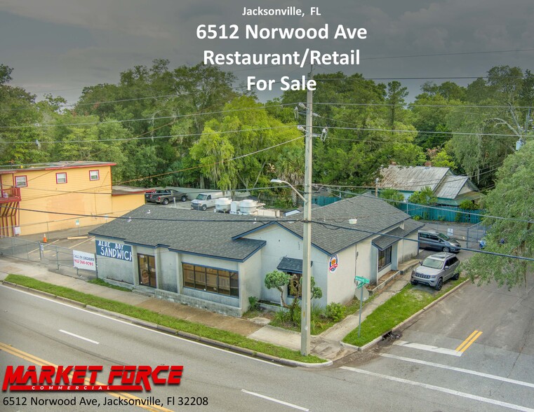 6512-6514 Norwood Ave, Jacksonville, FL en venta - Foto del edificio - Imagen 1 de 34