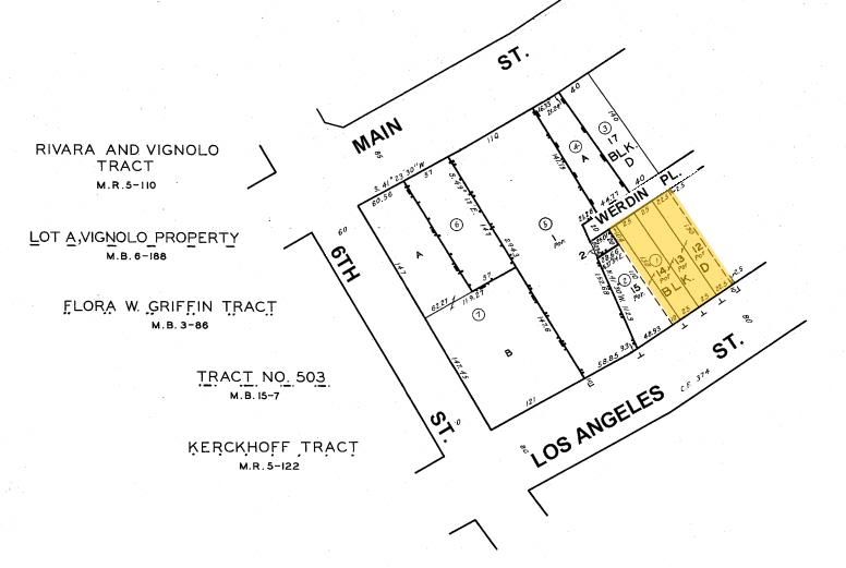 533 S Los Angeles St, Los Angeles, CA en alquiler - Plano de solar - Imagen 2 de 21