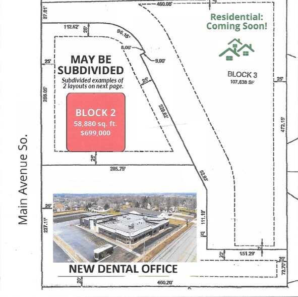 1500 Block of Main Ave S, Brookings, SD en venta - Plano de solar - Imagen 3 de 5