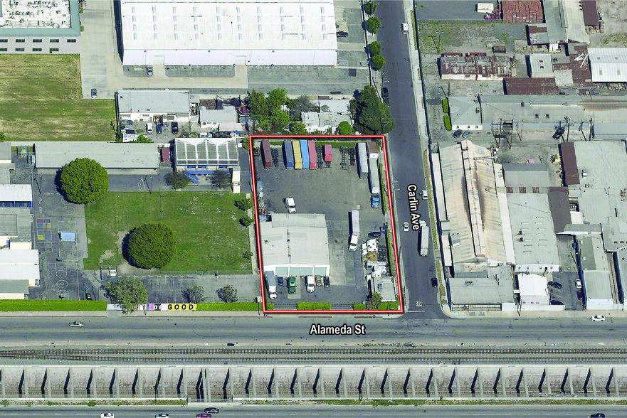 2500 N Alameda St, Compton, CA en venta - Vista aérea - Imagen 1 de 3