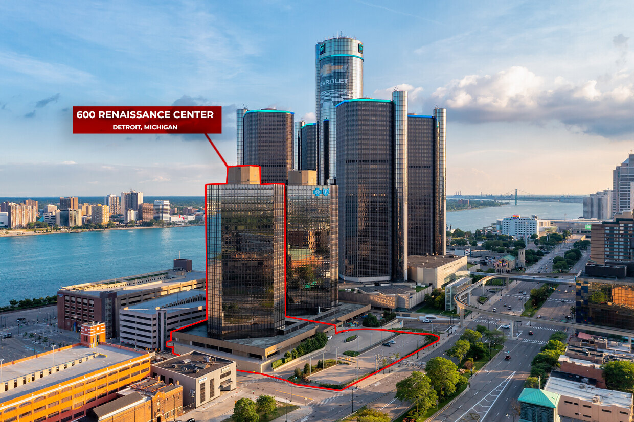 600 Renaissance Ctr, Detroit, MI en venta Foto del edificio- Imagen 1 de 45